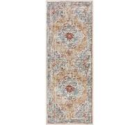 Short Pile Rug Strozzi Oriental Bordered Design - 80X240 cm