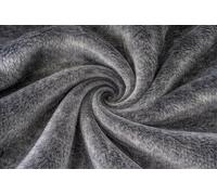 Short Plush Care Bear Faux Fur Fabric - DK Grey, 1Mtr - 150cmx100cm