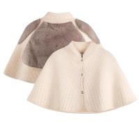 Short Poncho Cape for Women,Cape Jacket,Winter Short Cape Bed Capes for Women,Old People Shoulder Protective Shawl Autumn Winter Shoulder Cover Wrap Warmer for Women and Men B