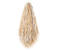 Short Ponytail Extension, 10 Inch Claw Clip Ponytails, Wavy Curly Pony tail Hair Extensions, Natural Fake Ponytail Synthetic Hairpiece for Women for Daily Use(26H613)