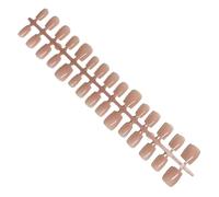 Short Press Nails, Short Press Nails | Fashion Short Square False Nails in Blush, 30 Pieces, Various Sizes for Manicure at Home, Easy to Use