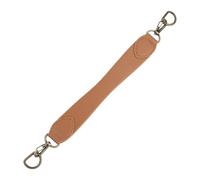 Short PU Leather Bag Strap Handle, Soft Bags Replacement Belt, Comfortable for Hours of Carry, Ideal Strap for Daily Coming to Work and Travel, brown