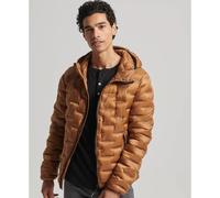 Short quilted down jacket Superdry Marron L