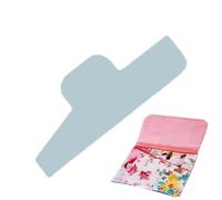 Short Quilted Wallet Acrylic Template - Easy Blocks for Leather Craft Pattern - Templates for Bags