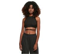 Short ribbed tank top for women Urban Classics Noir XS