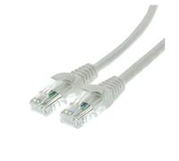 Short RJ 45 Ethernet Cat6 Network Cable 15cm Twisted Pair Patch Internet UTP Lan for Laptop Router PC Computer(WHITE,0.15m)