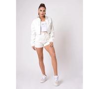 Short shorts with clouds pattern for women Project X Paris Blanc S