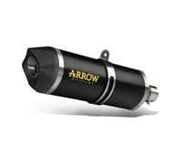 SHORT SILENCER RACE TECH ALUMINUM DARK-CARBY ARROW FOR HONDA X-ADV 750 2025