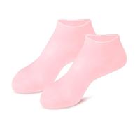 Short Silicone Socks Soft Gel Socks Anti Slip Moisturizing Socks for Repairing Dry Feet Cracked Heel Pedicure Socks