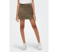 Short Skirt Dark Beige