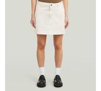 G-star Short Skirt White 33 Woman