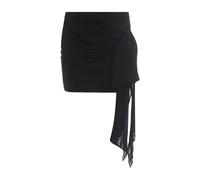 Short Skirt with Drapery and Bow S