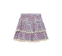 Short Skirt with Integrated Shorties and All-Over Print for Girls s.Oliver Beige 7 years