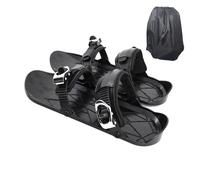 Short Skis, Skates for Snow - Skiing Accessory, Multifunctional Adjustable Skiing Tools, Lightweight Non-Slip Snow Feet for Men Women Youth Kids