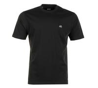Short Sleeve 30/1 Jersey Logo Patch T-Shirt Black, XXL