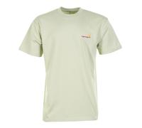 Short Sleeve American Script T Shirt Pale Olive, XL