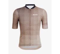 Short sleeve black beige greyish Santini Paws Form jersey - Slim fit - XXL