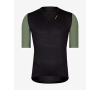 Short sleeve black green khaki Etxeondo Barden jersey - M