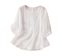 Short Sleeve Blouses for Women Women Y2K Sexy Halter Lace See Through Crop Top Floral Spaghetti Strap Tie Backless Vest Tank Top Summer Club Tops Cycling Tops for Women UK Basic (White, M)