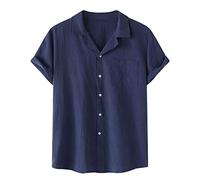Short Sleeve Button Down Shirts Mens Printed Hawaiian Shirts Short Sleeve Button Down Beach Shirts Shirt for Man Mens Cotton T Shirts Mens Cotton Hawaiian Shirts Button Down JANUK40430HOT0138