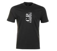 Short Sleeve Centre Graphic T Shirt Black, Medium
