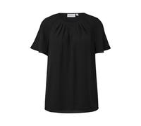 Short Sleeve Chiffon Blouse Women COMMA Noir 36