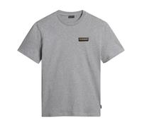 Short Sleeve Cotton T-Shirt Grey L