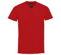 Short Sleeve Cotton V Vee Neck T-Shirt SOL'S Imperial Mens Mans Unisex Tee S-3XL