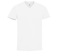 Short Sleeve Cotton V Vee Neck T-Shirt SOL'S Imperial Mens Mans Unisex Tee S-3XL