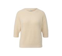 Short Sleeve Cozy Knit Sweater Women s.Oliver Beige 44