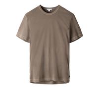 Short Sleeve Crew Neck, male, T-Shirts, Brown, L, Tops L