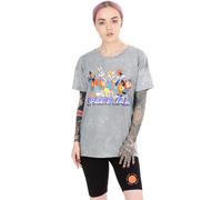 Short Sleeve Cycling Short Pyjama Set Space Jam Grey S