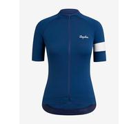 Short sleeve dark blue Rapha Core women's jersey - L