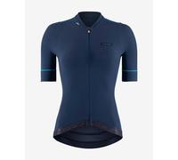 Short sleeve Etxeondo Lira petrol blue women's jersey - L