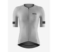 Short sleeve Etxeondo Mendia light grey women's jersey - L