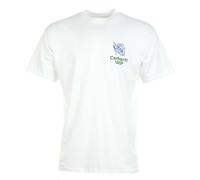 Short Sleeve Grape Picker T Shirt White, Medium