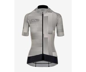 Short sleeve grey black women's Bioracer Epic jersey - XL