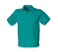 Short Sleeve Heavy Poly/Cotton Pique Polo Shirt Henbury H400