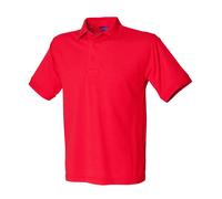 Short Sleeve Heavy Poly/Cotton Pique Polo Shirt Henbury H400
