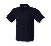 Short Sleeve Heavy Poly/Cotton Pique Polo Shirt Henbury H400