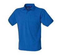 Short Sleeve Heavy Poly/Cotton Pique Polo Shirt Henbury H400