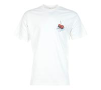 Short Sleeve Jake Garcia T Shirt White, Medium