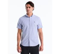 Short Sleeve Oxford Shirt In Amparo Blue
