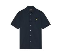 Short-sleeve Oxford shirt Lyle & Scott Bleu S