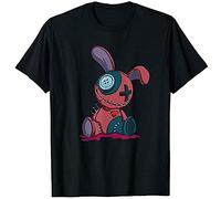 Short Sleeve Pastel Goth Creepy Cute Voodoo Doll Gift T-Shirt Shirt Black M