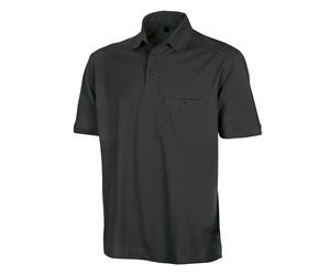 Short Sleeve Pocket Polo Shirt Polycotton Pique Result Work-Guard