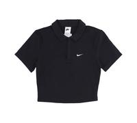 Short Sleeve Polo Crop Top - male - Nike - Training - Black - L - Sport L