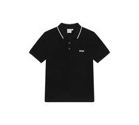 Short Sleeve Polo Shirt Black Boss Kids Black 16 Years