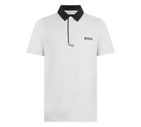 Short Sleeve Polo with Logo - male - Boss - Polo Shirts - White - L - Tops L