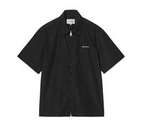 Short Sleeve Postal Zip Shirt - male - Carhartt Wip - Short Sleeve Shirts - Black - M - Shirts M